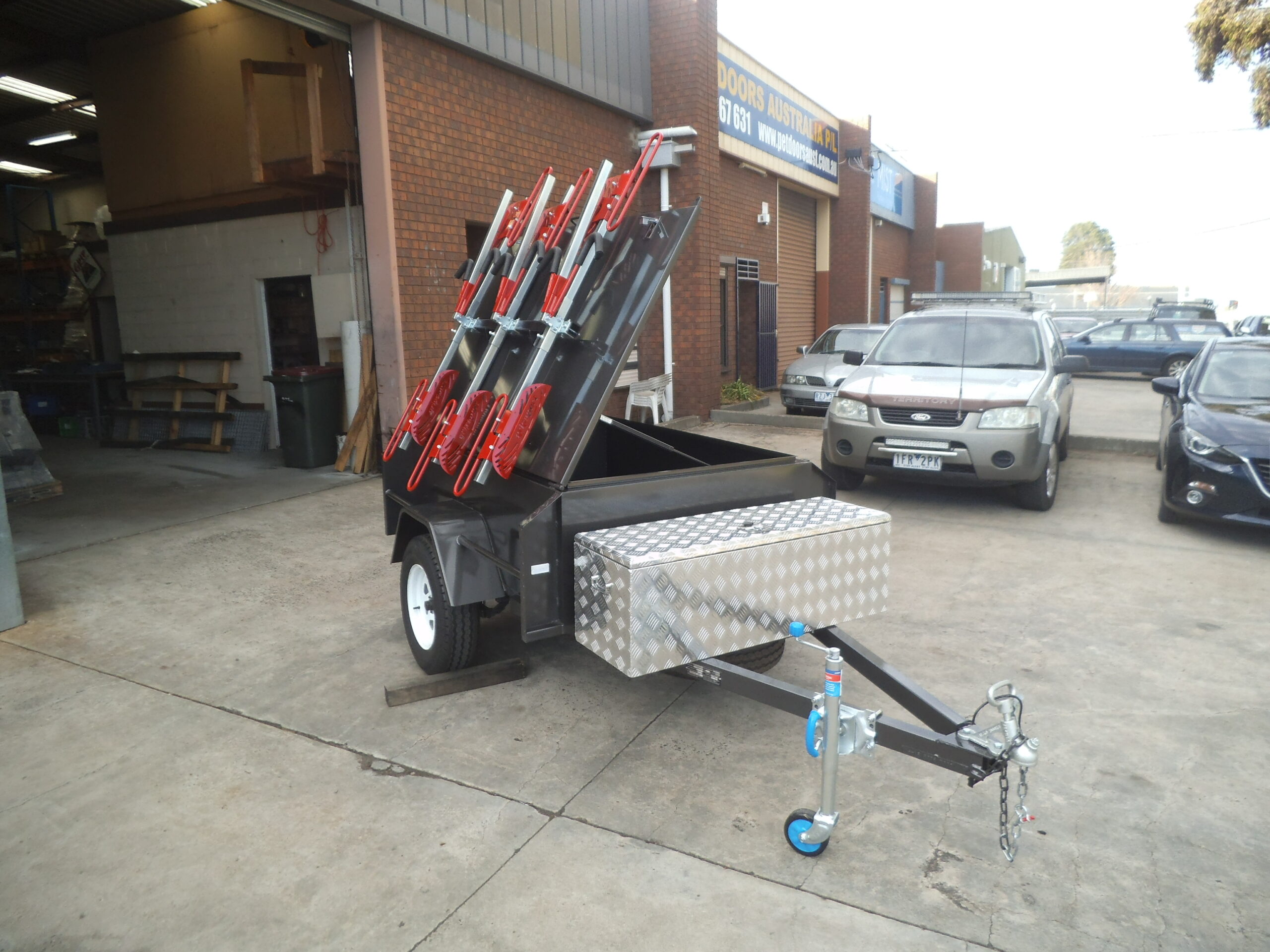 Custom Bike Rack Trailer