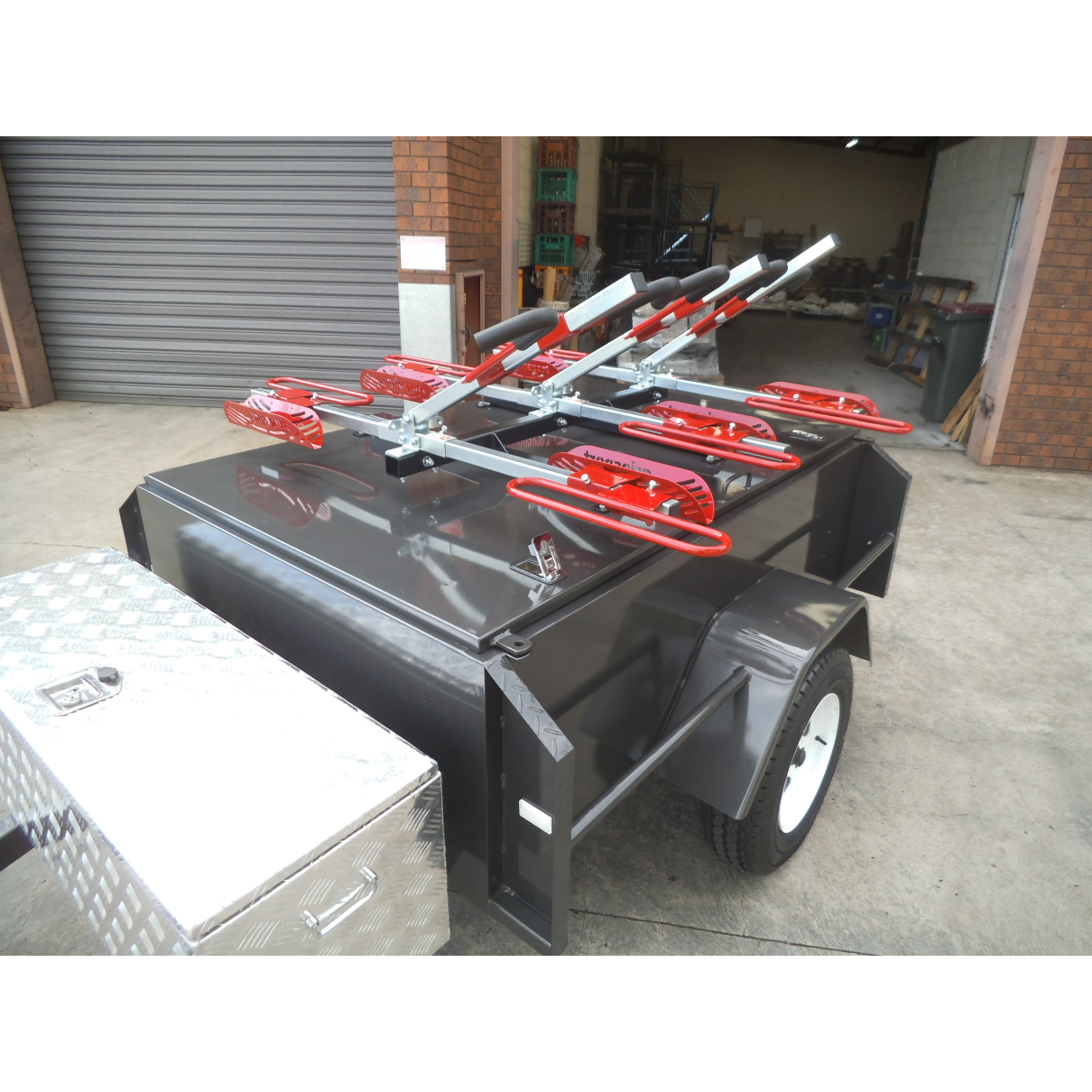 Custom Bike Rack Trailer