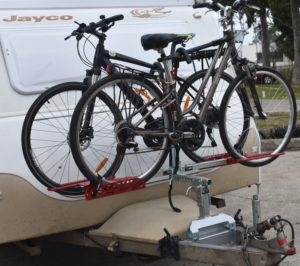 bike rack for caravan rear bumper