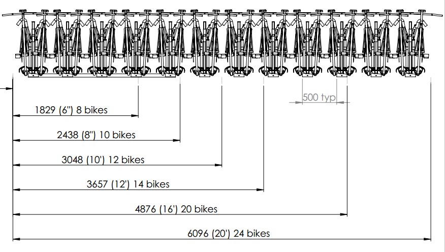 Custom Bike Rack Trailer