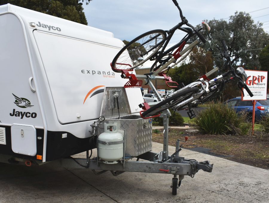 gripsport bike racks for caravans