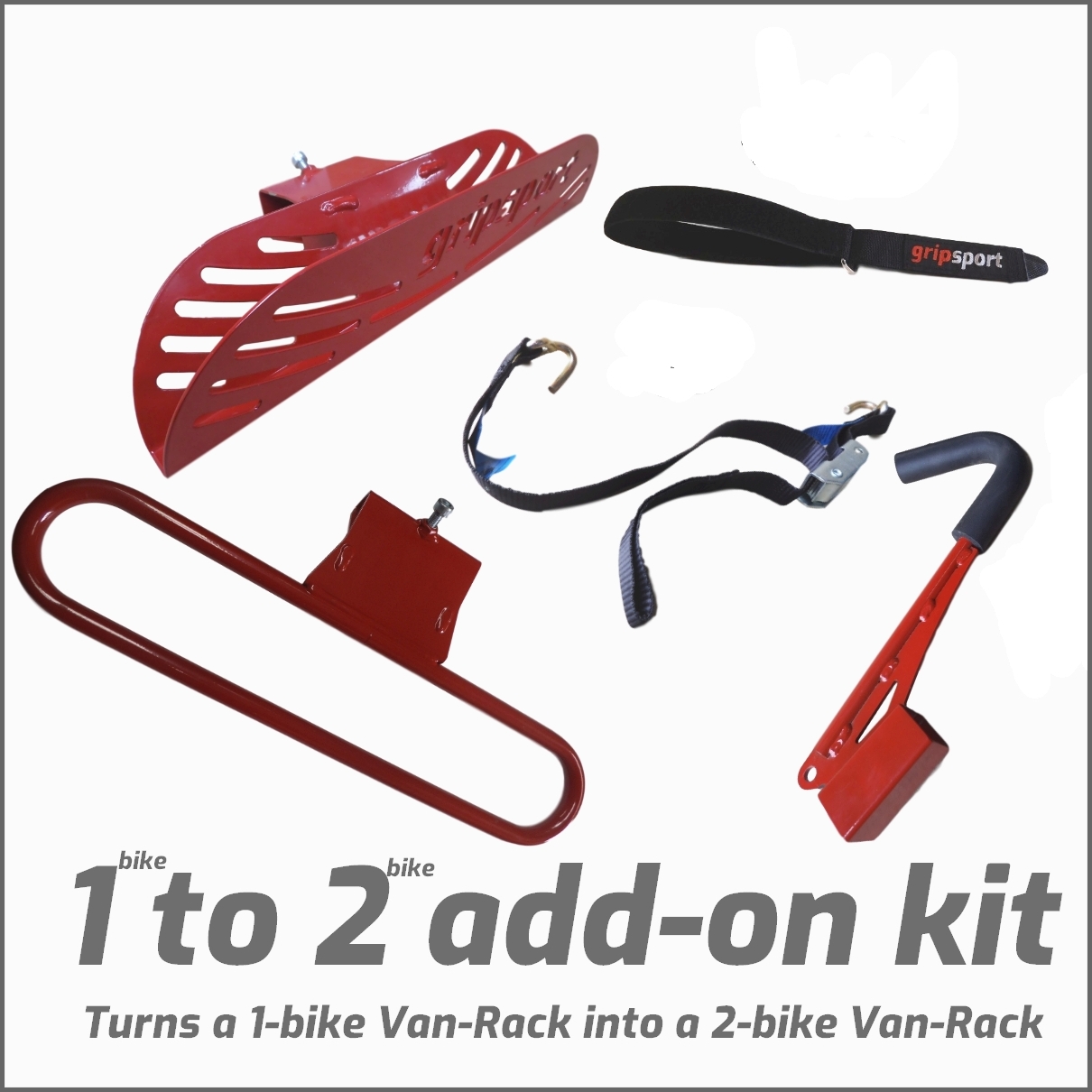 Add-On-Kit (for Van-Rack) 1-bike To 2-bike