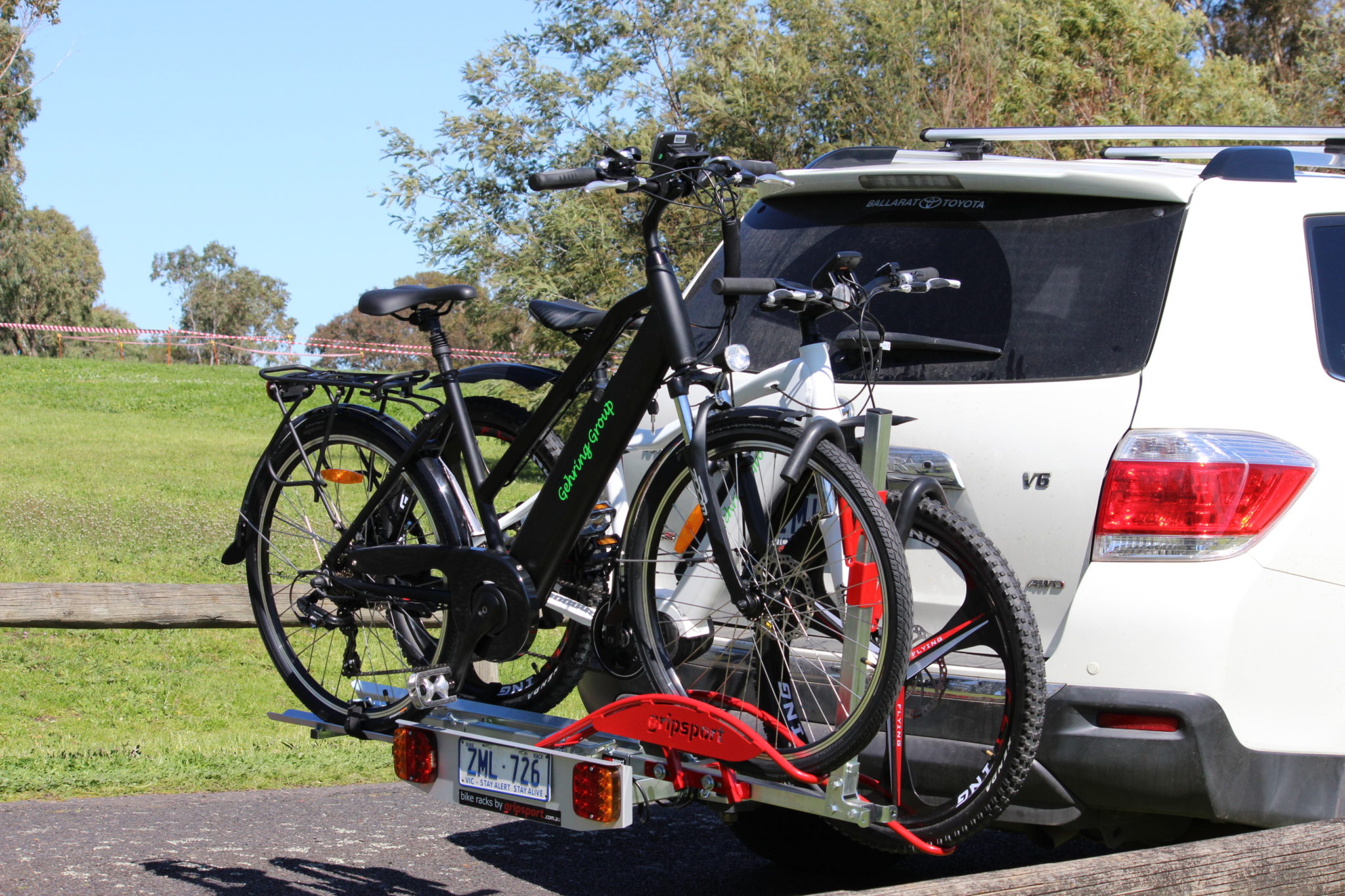 E-bike racks. Safe. Simple to load/unload. Guaranteed for life - IMG 9595 2048x1365