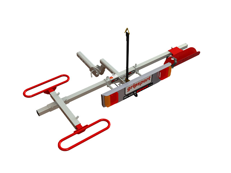 GS-Trike+ Tow Bar Bike Rack With Light Assembly