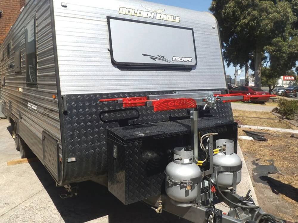 Golden Eagle Escape Caravan Bike Rack GripSport