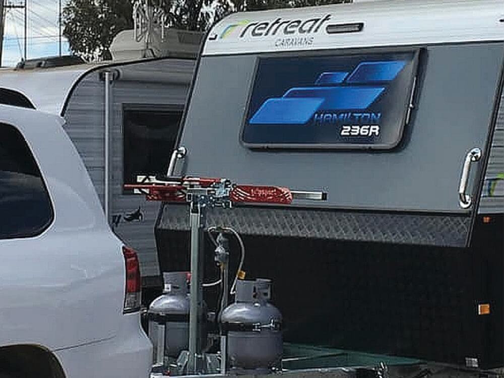 Retreat Hamilton Caravan Bike Rack GripSport