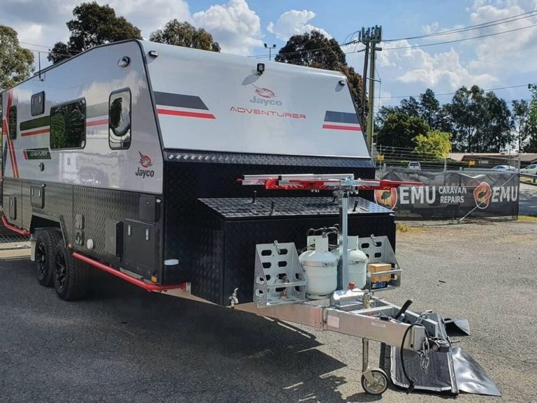 Utow Jayco Adventurer Caravan Bike Rack GripSport