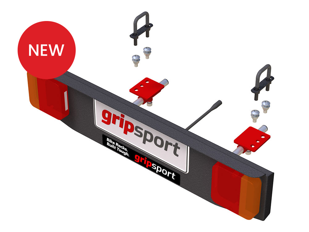 Universal Rack Light & Number Plate Assembly (Fits All Non-GripSport Brands)