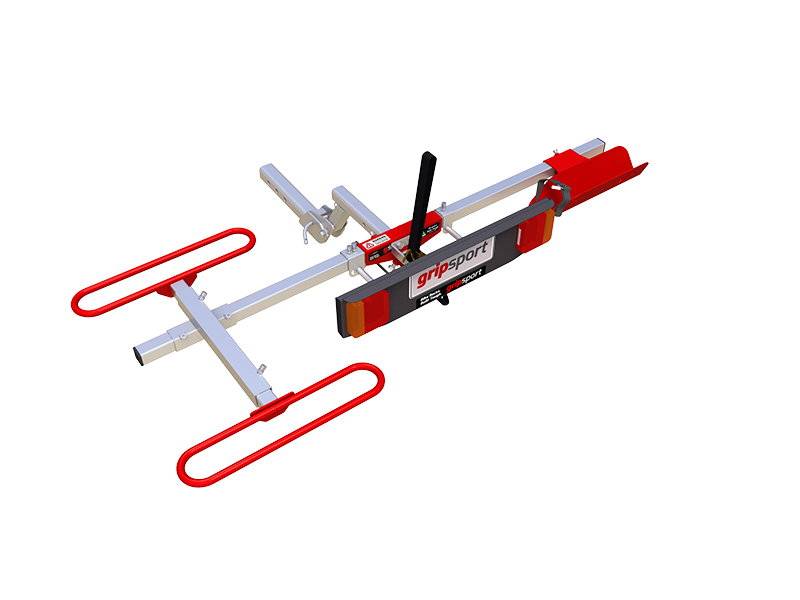 GS-Trike+ Tow Bar Bike Rack With Light Assembly