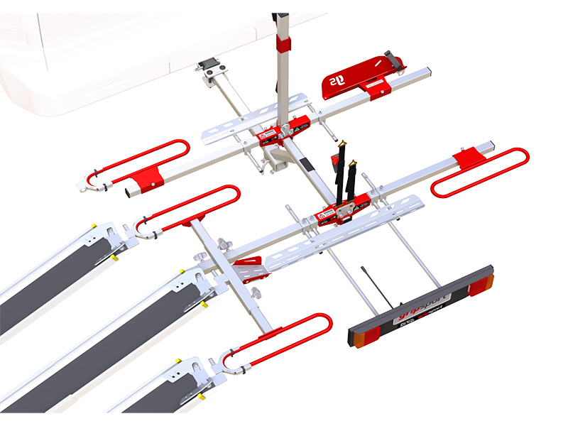 GS-Trike+ Buddy Rack W/Loading Ramps