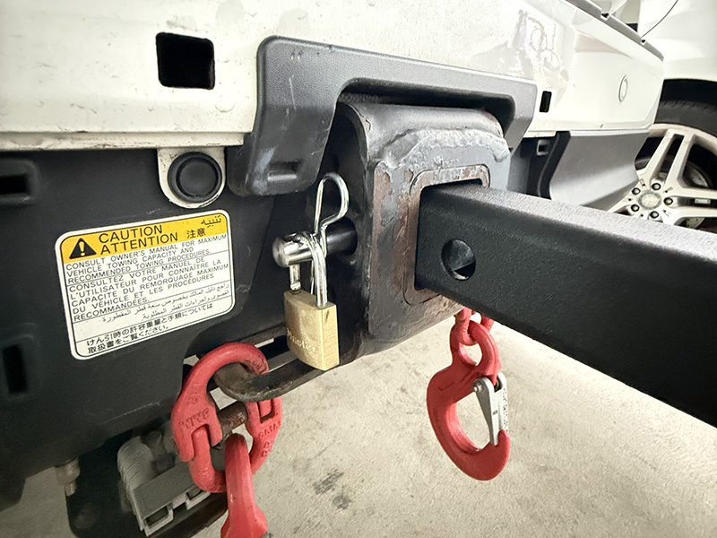 Bike Rack Hitch Stabiliser - LandCruiser Series