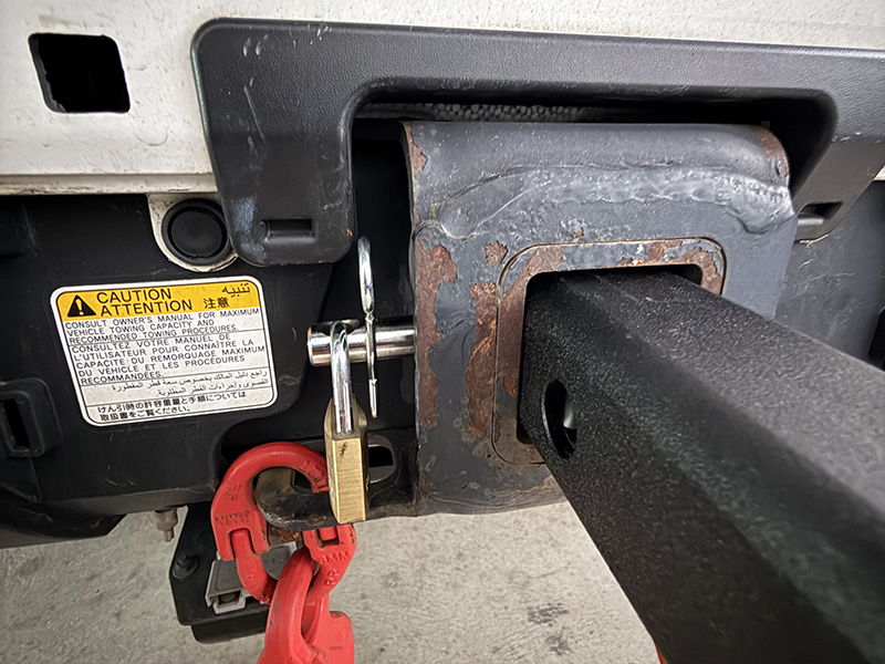 Bike Rack Hitch Stabiliser - LandCruiser Series