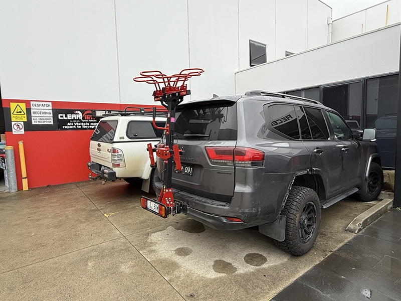 Bike Rack Hitch Stabiliser - LandCruiser Series